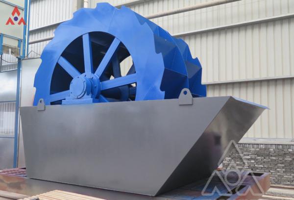 Silica sand cleaning washing plant/ bucket sand washer in Philippines