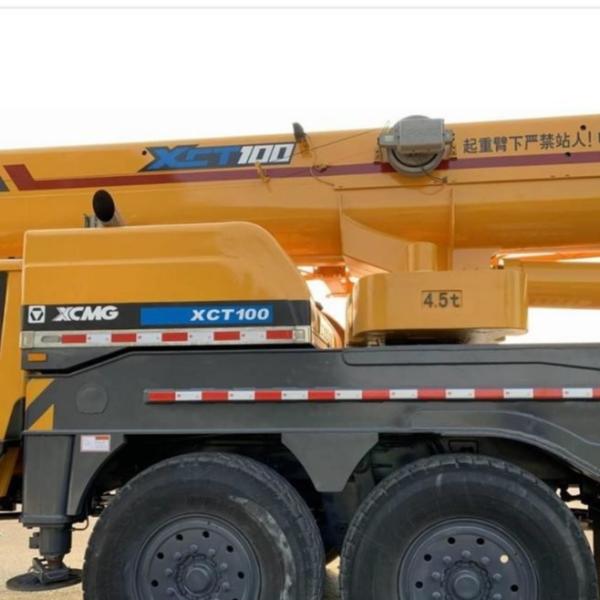 2020 XCMG QY100K All Terrain Mobile Crane Truck Hydraulic Jib 462 Lbs