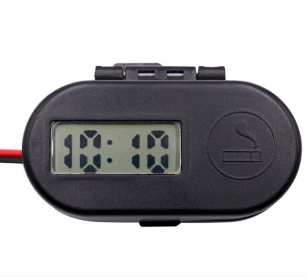 ABS Black 3A 4 In 1 Motorcycle USB Charger OEM 1 Meter Wire