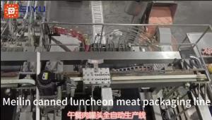 Meilin Luncheon Meat Canned Food Packaging Machine production Line