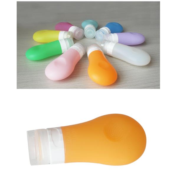Бутылки перемещения силикона 37g Eco дружелюбные не токсические небольшие