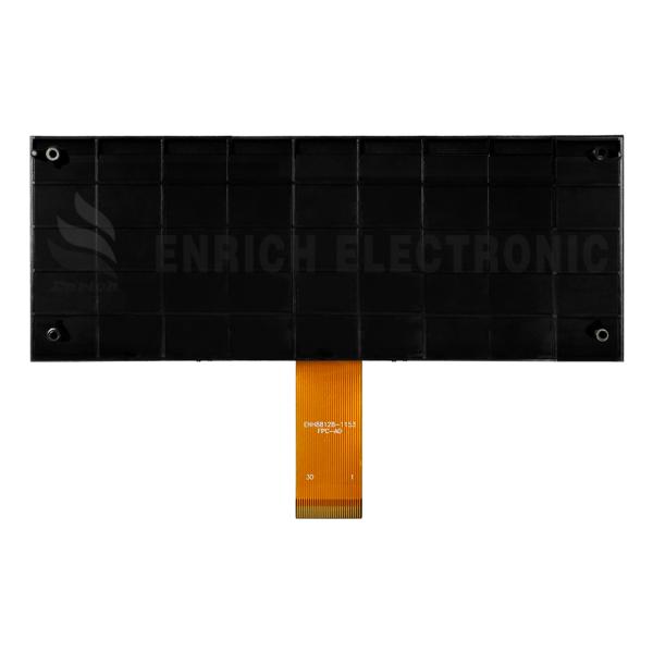 Anti Glare Monochrome LCD Display OEM ODM With VA Transmissive Negative Display Mode