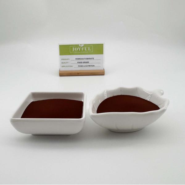 FDA Approved Iron Ferrous Fumarate Raw Material CAS 141-01-5 Food Grade