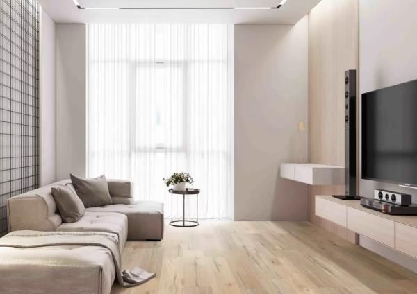 Commercial LVT Waterproof Wood LVT Flooring Thickness 1.2mm