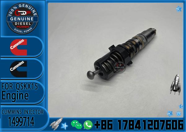 Isx15 Qsx15 X15 エンジン ディーゼル鉄道 燃料注入器 1499714 1464994 1521977 1511696 1529790 C-UMMINS エンジン用