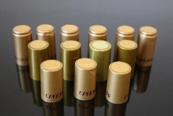 Heat shrink/ PVC capsules for bottles of wine  grappa  spirits oil  vinegar and beer