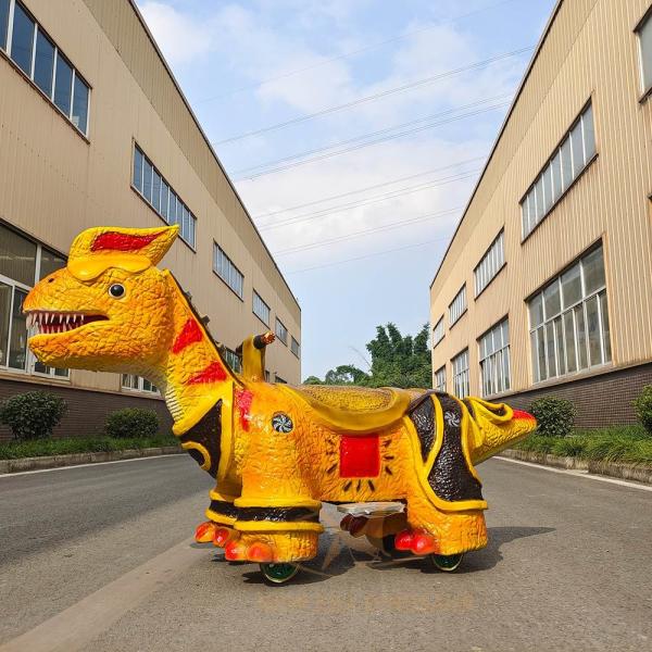Shopping Mall Electric Dinosaur Ride on for Kids and Adults