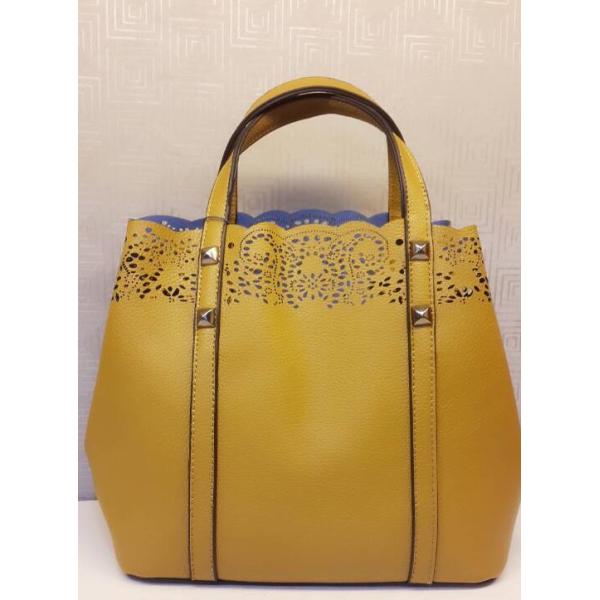 2016 new summer temperament simple casual hollow handbag shoulder bag