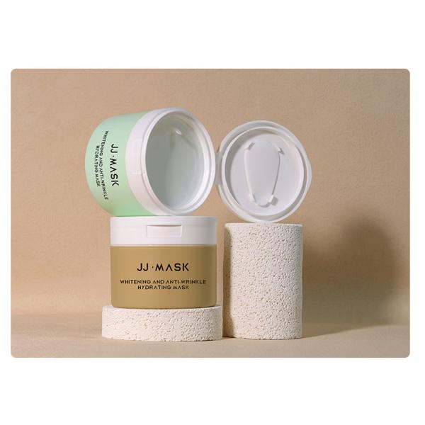 Contenedor de película de barro de exfoliación de 200 g de PP Jarrones cosméticos recargables para el cuidado de la piel Crema de productos para el cuidado de la piel Volumen 250 g / 200 g