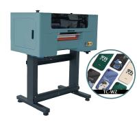 Máquina de impressão digital de camisa de plástico Cmykw Varnish