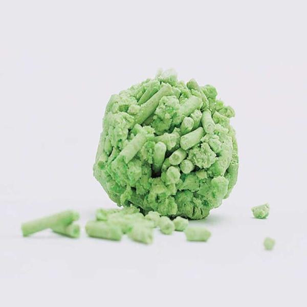 Economical Green Tea Tofu Cat Litter OEM Tea Potty Litter Deodorizes Well