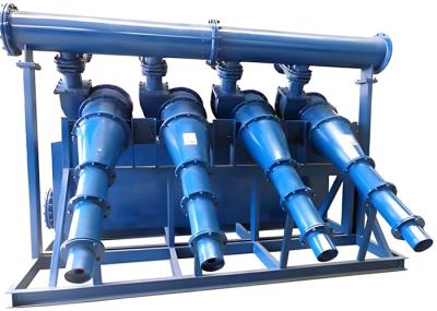 Hidrociclone de mineração Tratamento de águas residuais 0.03MPa Ciclone azul descontínuo
