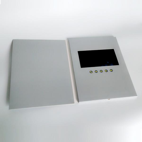 A4 A5 Promotional Video Brochure , TFT Video Business Card With Lcd Screen