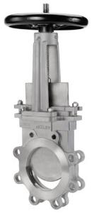 Lug Pneumatic Knife Gate Valve AC220V DN50 304 Stainless Steel ANSI Pneumatic