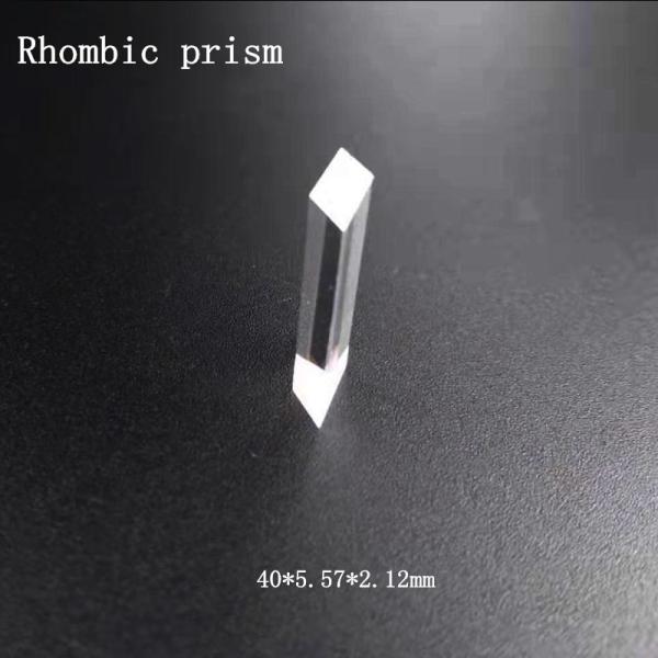 40*5.57*2.12mm H-K9L Rhomic Prism Stereomicroscope KTP Crystals