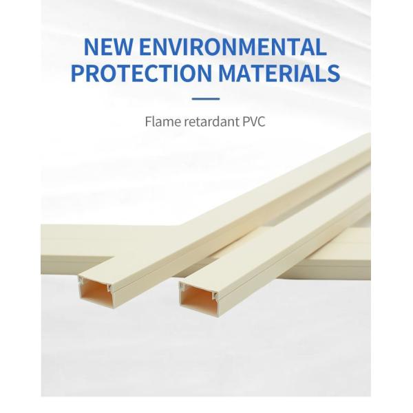 Gaine en PVC en gros pour câble, Gaine en plastique PVC pour câble, Goulotte en PVC, Profilés de conduits en PVC, Personnalisé