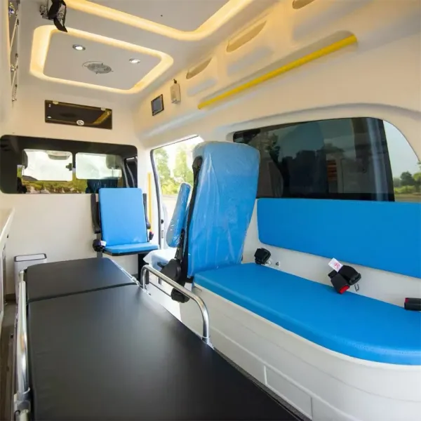 High-Performance Diesel Engine Ambulance for Hospital ICU Rescue