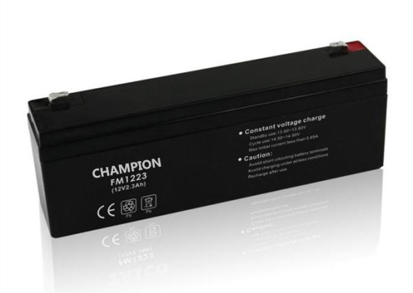 Bateria acidificada ao chumbo 6FM2.3 de SLA AGM 2.3ah 12V do equipamento médico/luz de emergência