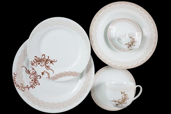 Cheap prices China 30 pcs porcelain dinnerware set from BEILIU Manufacturer