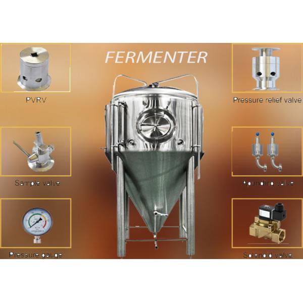 Commercial Brewery Craft Beer Equipment , Brewpub Equipment Of Sus304 Material