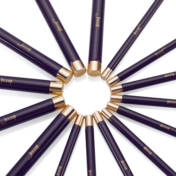 High end Synthetic Bristle Essential Makeup Brushes Set No Hair Shedding