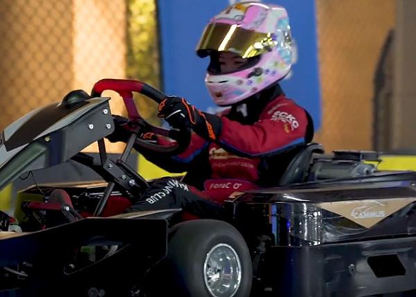 4kw Junior Racing Go Kart With de alta velocidade 3 engrenagens dianteiras