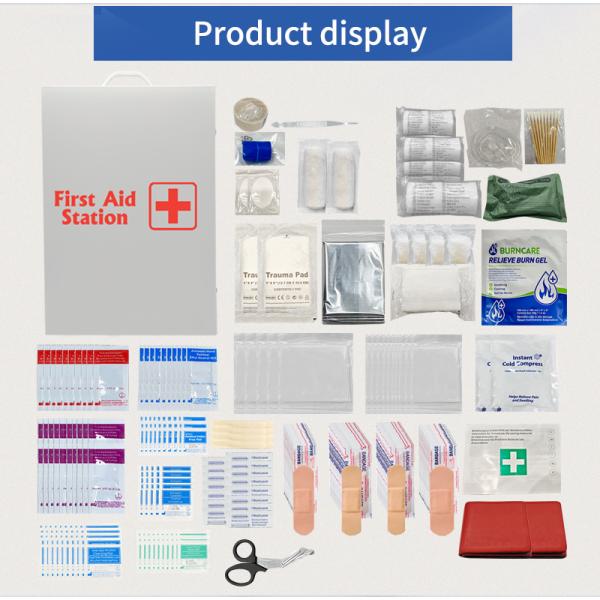 DIN13157 First Aid Cabinets Industrial Site Indoor Outdoor Essential First Aid Station