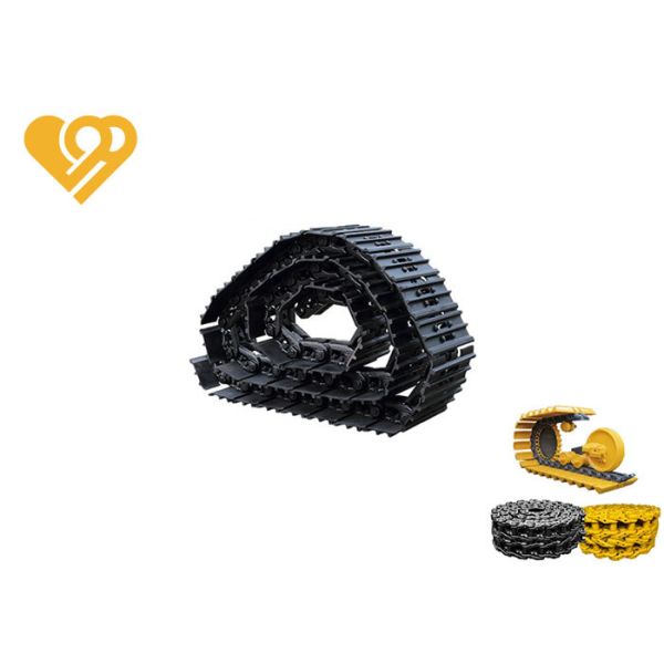 Heavy-Duty Precision Heat-Treated Track Chain for Komatsu PC300 - Track Link & Shoe Assembly