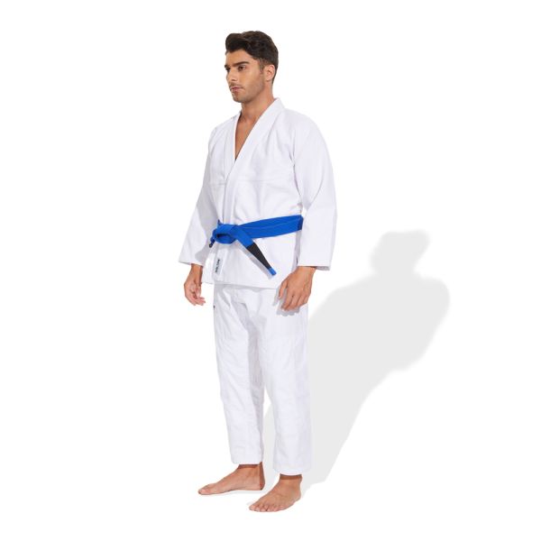 Durable 100% Cotton 240grams BJJ Blue Belt For Adults Training And Competitions