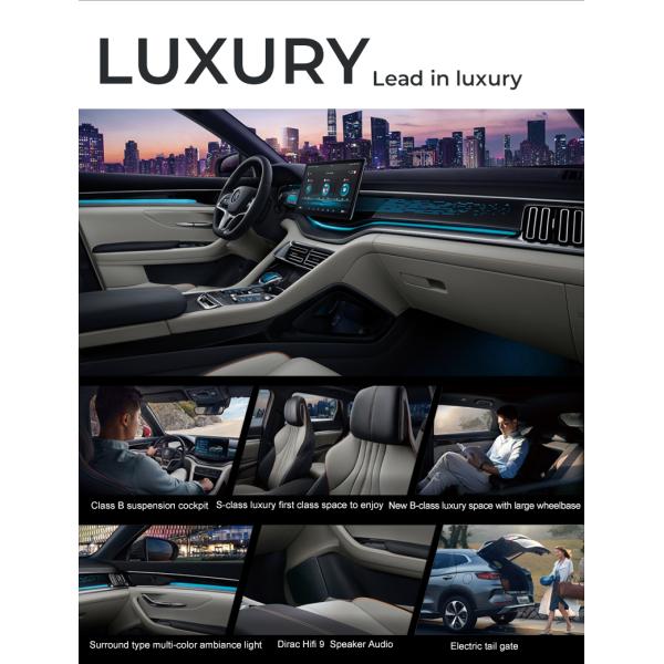 505km Intelligent Driver Assistance System Song Plus BYD EV Car 2023