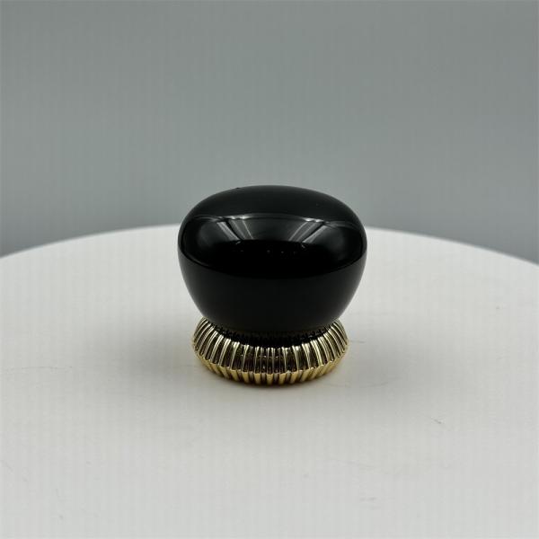 Single Unit Gold Perfume Cap High Durability Long Lasting Material