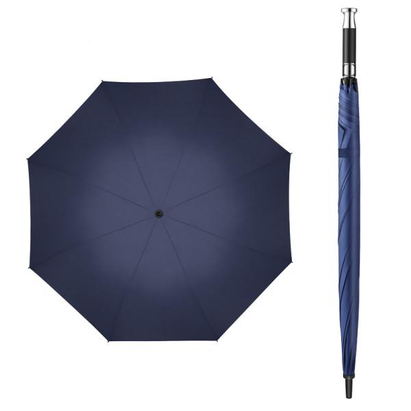190T Ponegee Fabric Large Umbrella with Customized Logo Printed and Automatic Anti-UV