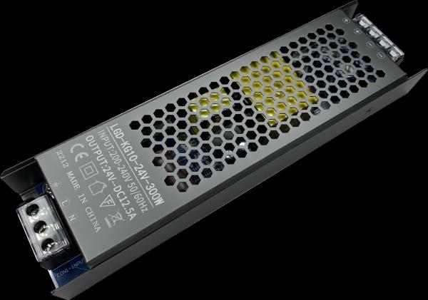 300W 12V 24V Black Power Supply 25A 12.5A Switching LED Strip Light Power Supply