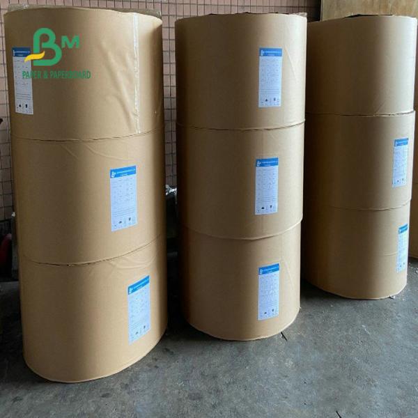 60 грм 70 грм прямая тепловая бумага Jumbo Roll самоклеящаяся полублестящая бумага