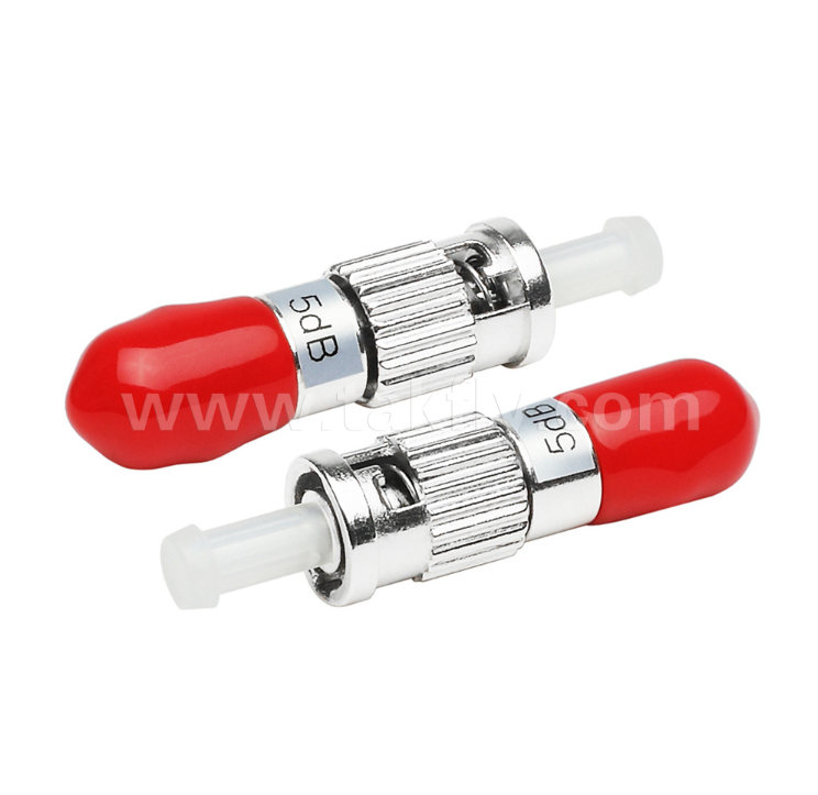 ST Plug Type Fixed Attenuator – High Repeatability, Polarization Insensitive, Customizable Values