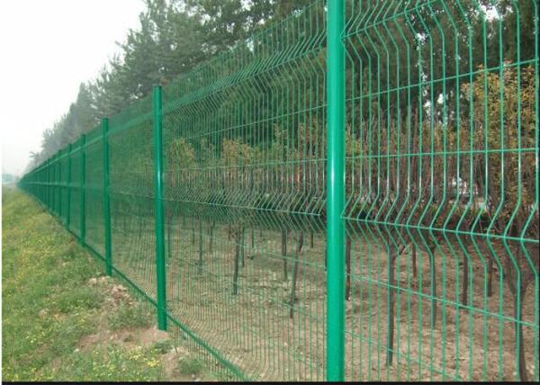 Vandal Resistant Welded Mesh Fence Heavy Gauge Wire Mesh Powder Coating