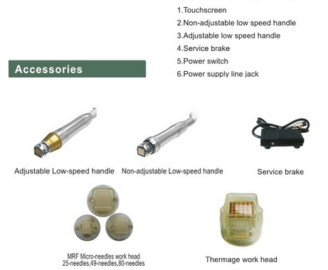 HOT SELLING!!! most effective RF thermage equipment for skin refreshing and rejuvenation