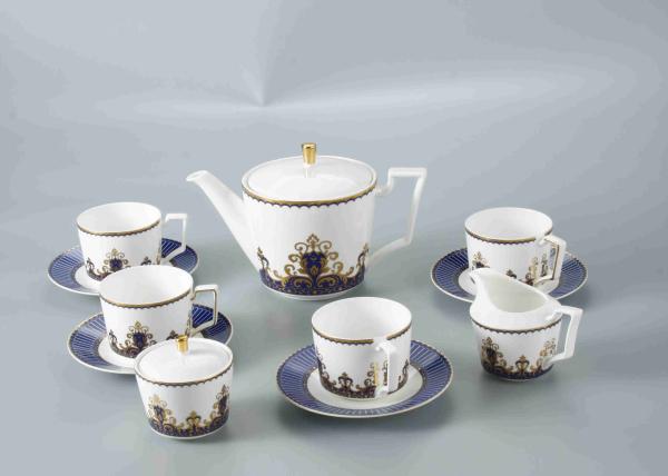 High Quality Royal Vintage Porcelain Bone China afternoon tea  Coffee Tea Cup Saucer Pot Sets