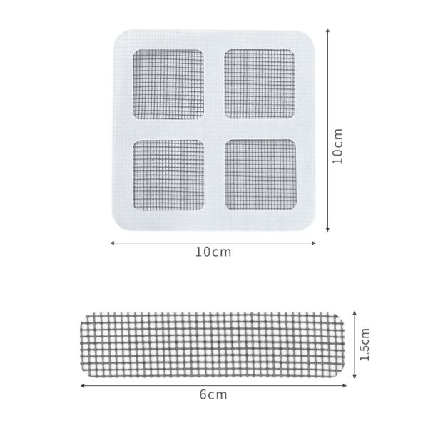 Self-Adhesive Household Anti-Mosquito Screen Window Repair Patch Drain Outlet Screen Patching Subsidy Adhesive Paper & Film