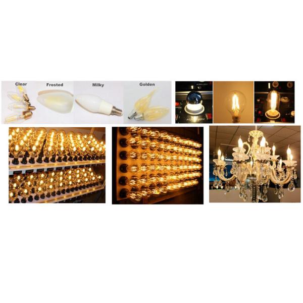 Dimmable 4W G9 LED filament bulb light Ceram G9 base crystal chandelier lamps 350lm warm white/Nature white AC 220V