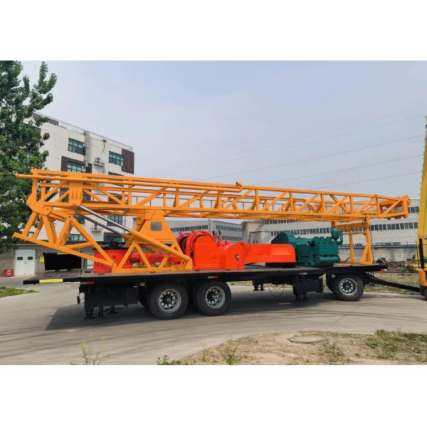 High-Efficiency Grinding Disc Drilling Rig for Large-Diameter Water Well Projects