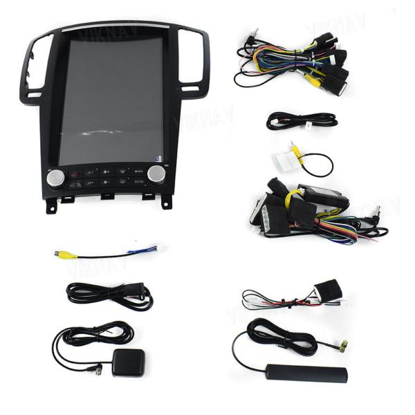 2004-2013 G25 G37 Infiniti Head Unit Sistema estéreo de pós-venda de automóveis 12,1 polegadas