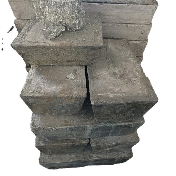 High Purity 99.9% Rare Metal Alloys Stibium Antimony Metal Ingots For Hardener Metallurgy Storage Battery