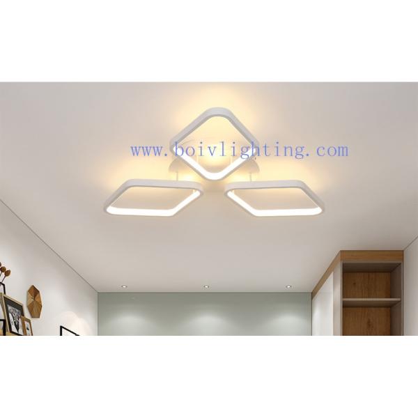 Good Ceiling Lamps For China LED Lighting 510*510*90MM Black Or White Color