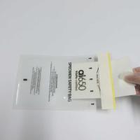 95kpa Biohazard Specimen Bags Clear Self Adhesive Seal Plastic