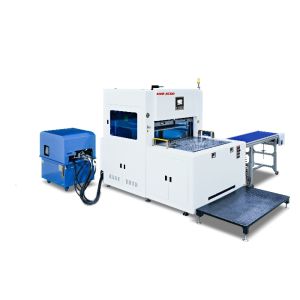 JIGUO SJG-1300 Stripping For Materials Such As Boxes Of Different Specifications Semi-Automatic Blanking Machine For Packaging