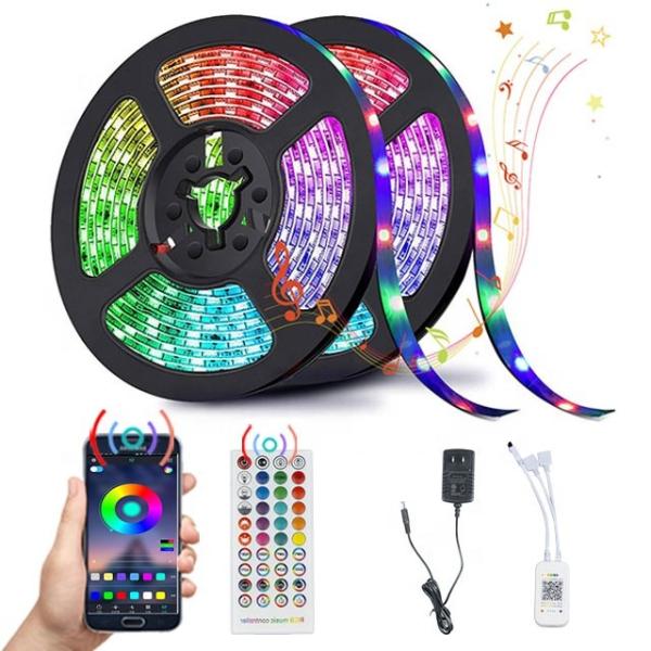 RGB High Lumen Waterproof Flexible LED Strip Light 24V 5050 SMD Led Roll 5m 10m Christmas Decoration