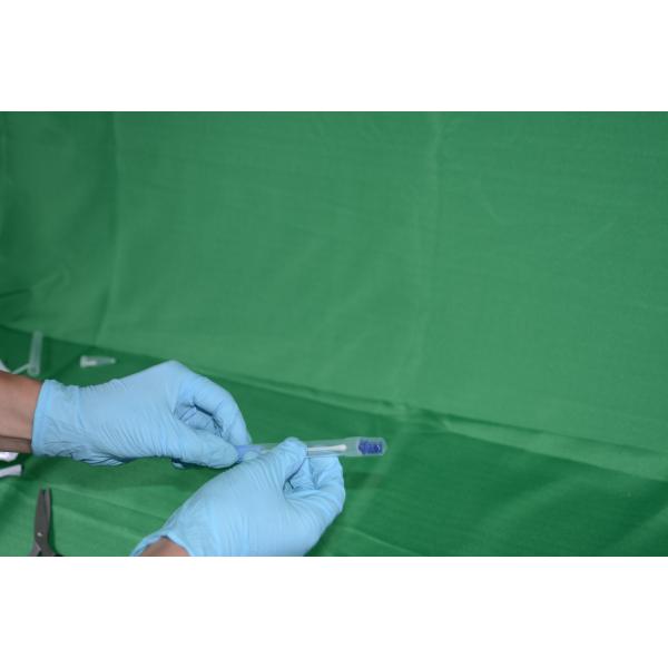 L025 BTMQ-VI Sterile cotton DNA lifting applicator swabs with tube and desiccant