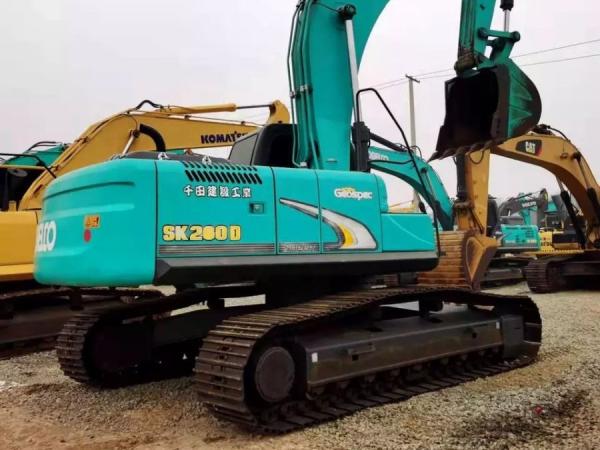 25Ton SK260D Excavateur Kobelco utilisé Équipement de déplacement de terre