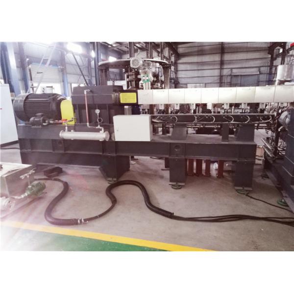 Soft / Rigid PVC Compounding Two Stage Extruder Machine 1000kg/hr Easy Operation